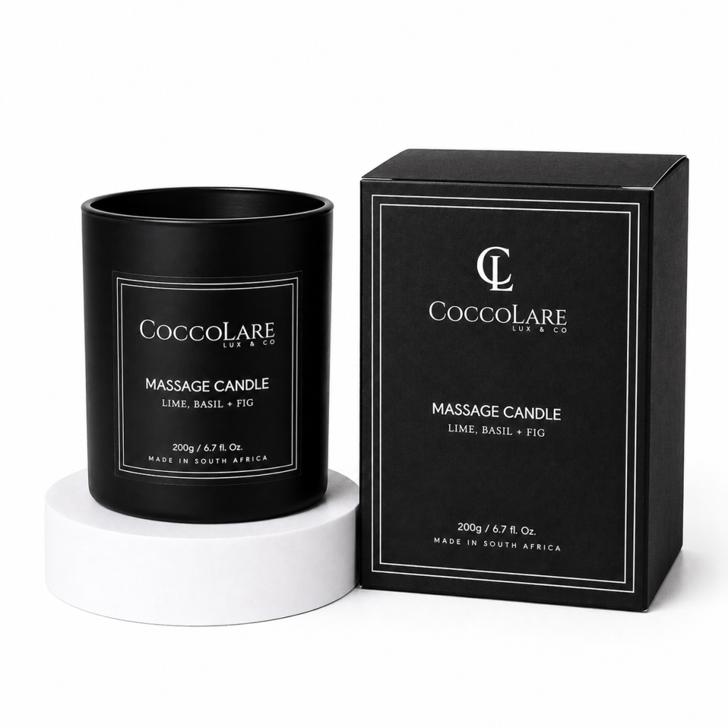 <strong>Massage Candle</strong><br>Lime, Basil & Fig